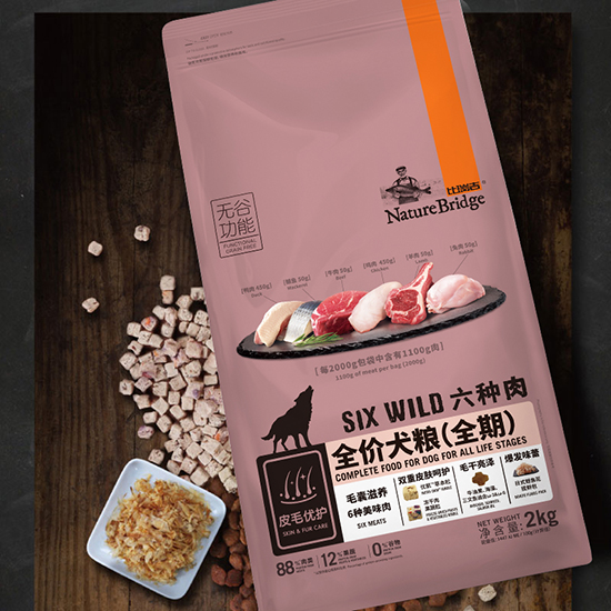 比瑞吉無谷六種肉全價犬糧（全期）