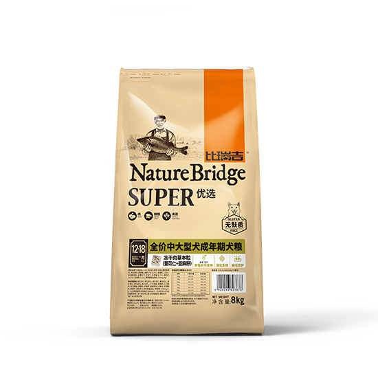 比瑞吉優選全價中大型成年期犬糧