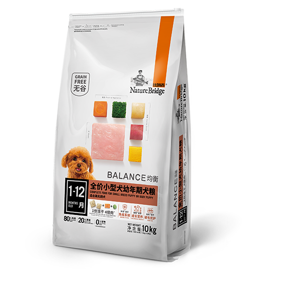 比瑞吉無谷均衡小型犬全價幼年期犬糧(適合離乳期犬)