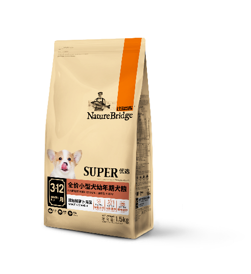 比瑞吉優(yōu)選全價(jià)小型犬幼年期犬糧