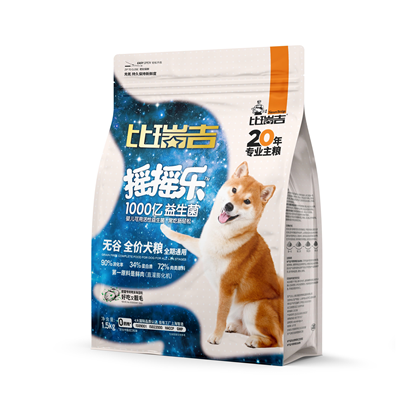 比瑞吉搖搖樂益生菌無谷全價(jià)犬糧(全期通用)1.5kg