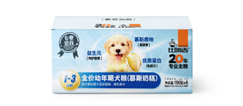 比瑞吉全價幼年期犬糧(奶糕)專業(yè)渠道190g*6